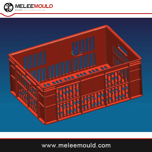 Plastic Injection transportation Foldable Crate Mould 
