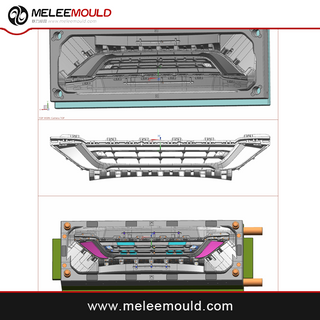 MELEE Center Bumper Grille Moulding