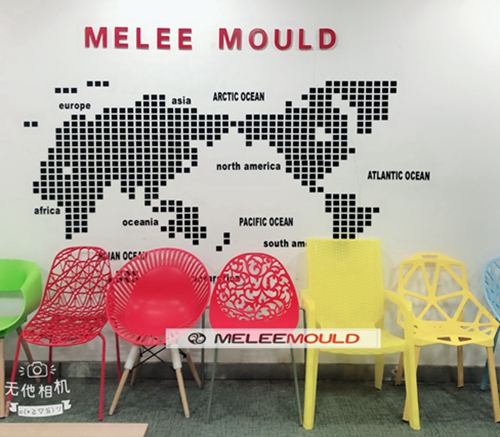 China Plastic injection outdoor chair mold 