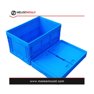 Plastic Injection Foldable Crate Moulding mould 