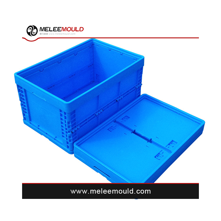 Plastic Injection Foldable Crate Moulding mould 