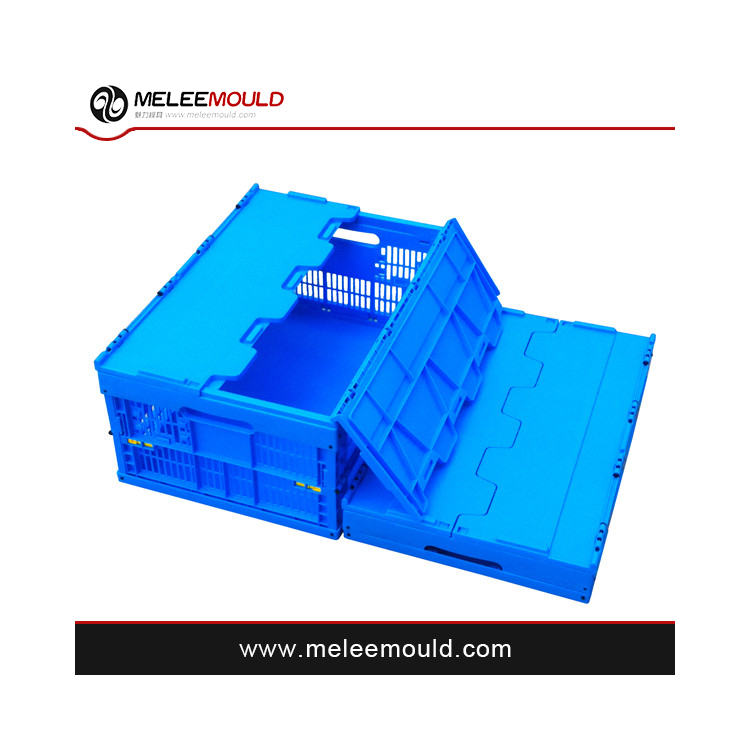 Plastic Injection Foldable Crate Mould mold